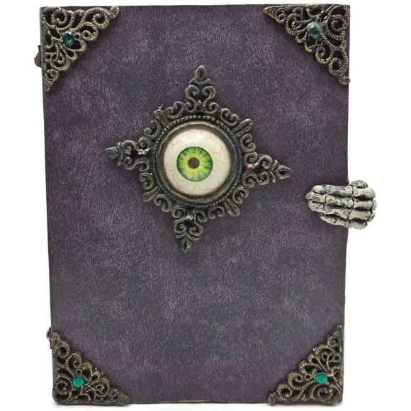 Katherine’s Collection Halloween Skeleton Spell Book Stand Gothic Home Decor - Picture 14 of 16